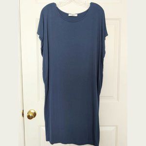 CJLA Everyday Short Sleeve Dress Blue, small